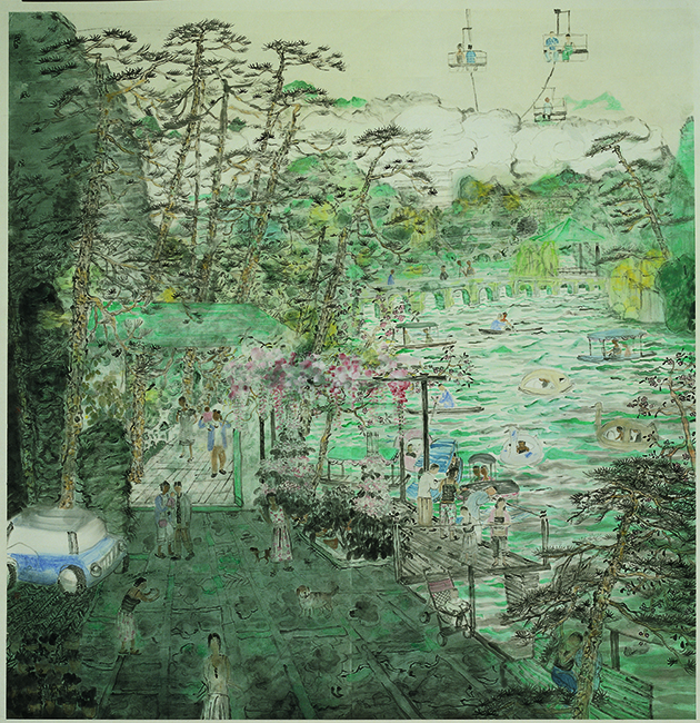 2008 春风 193X198cm 方向.jpg