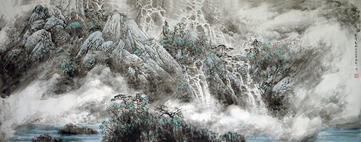 师恩钊 : 新北派山水的开拓者