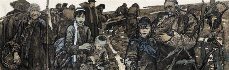 1981年《九一八》104.5×331cm.jpg