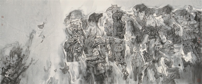 2010年：《殇·戊子记忆之六》145cm×345cm.jpg