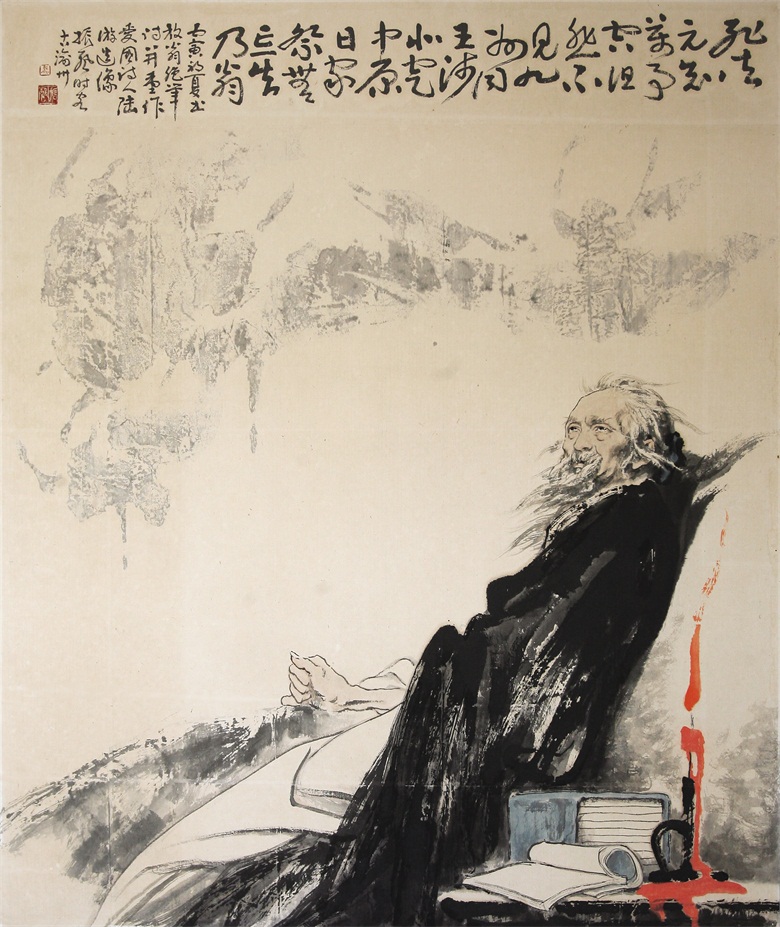 〈陆游〉1982年     143x120cm.jpg