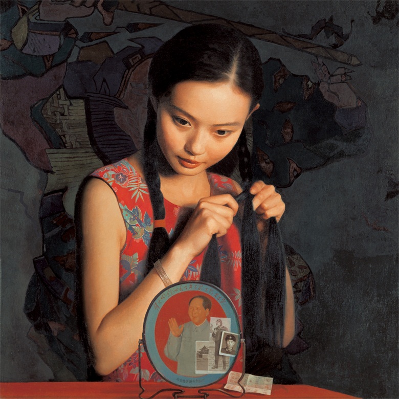 《清晨时分》65x65cm 1999 王沂东布面油画.jpg