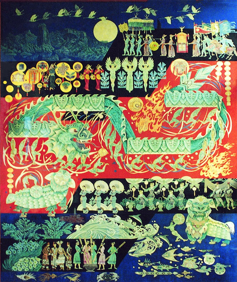 ●●●1996年，福建省政协巨型漆壁画《八闽闹元宵》（10×8m）.jpg
