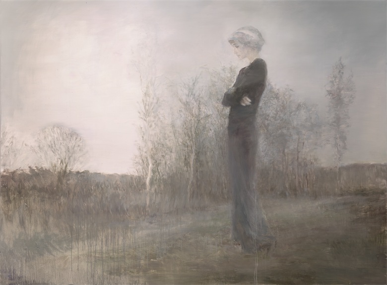 俄罗斯森林（白银时代）《阿赫玛托娃·忧伤》 150x200cm 布面油画 2016.jpg