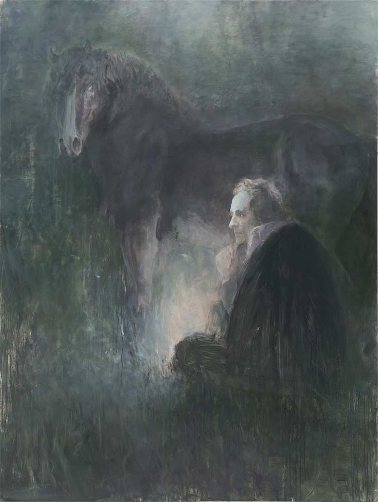 俄罗斯森林（白银时代）-《布洛茨基·黑马》 200x150cm 布面油画 2020.jpg
