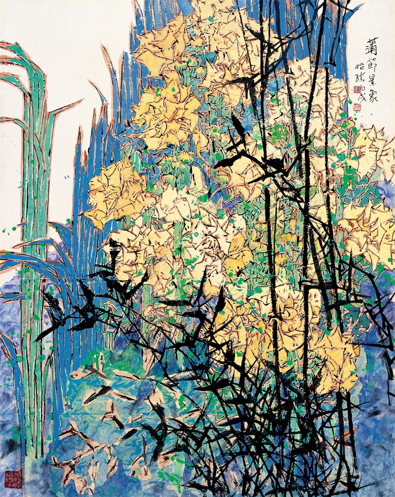 104 蒲节景象 118cm×93cm 2006年.jpg