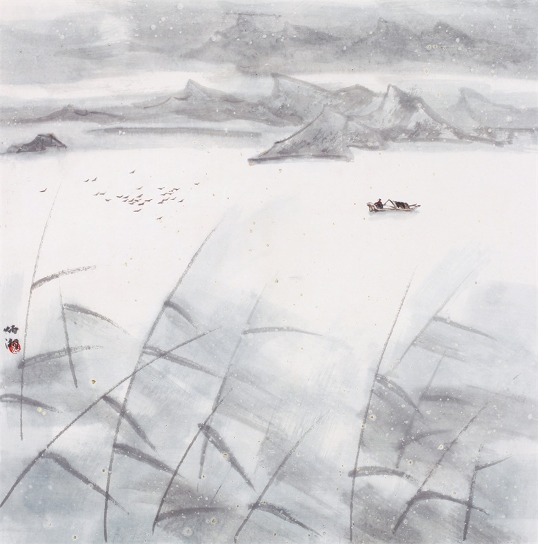 64.2013年.杨炳湘作品.晨风.68cm×68cm.jpg