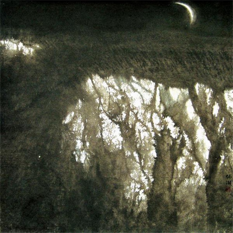 《巴山夜》68×68cm.jpg