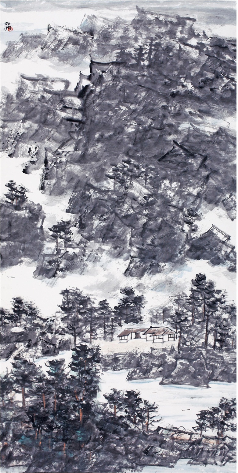 《山家》68x136cm.jpg