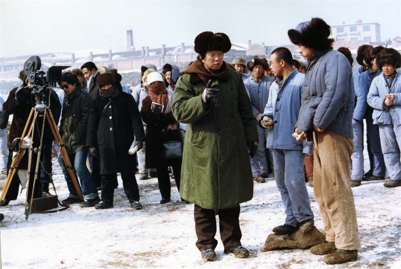 1985年 李导、肖导拍摄电影《逃犯》.jpg