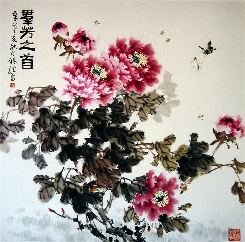 4《群芳之首》150×150CM 2007年.jpg