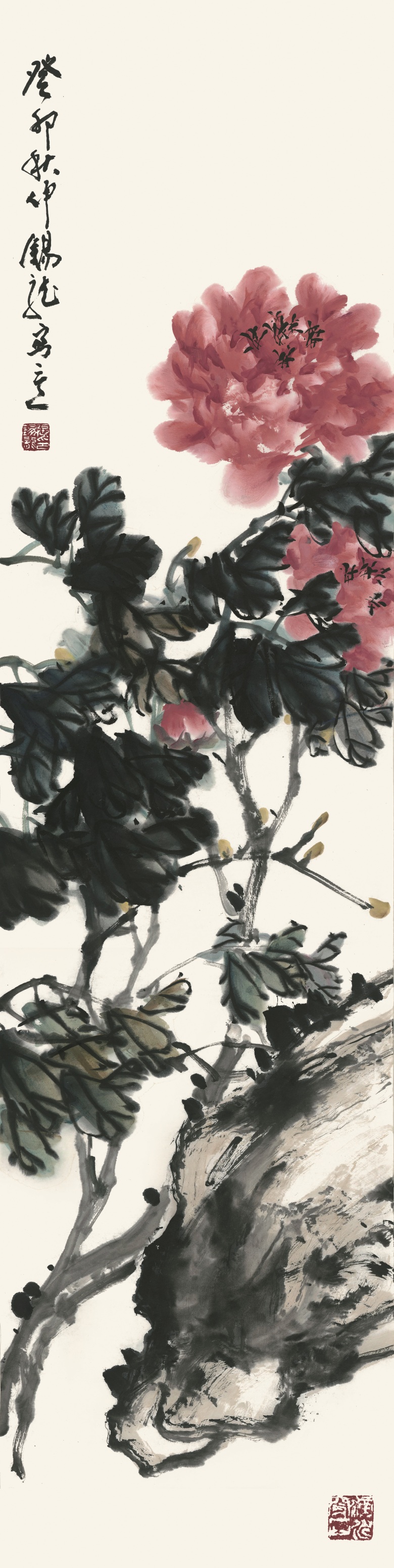 63 一朵送春风-160cm×40cm-2023年.jpg